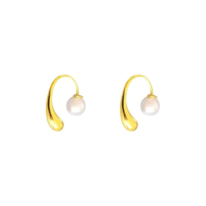 Pearl Water Drop Earrings