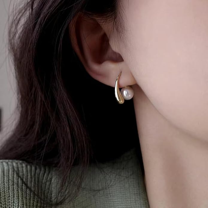Pearl Water Drop Earrings