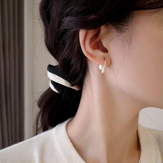 Pearl Water Drop Earrings