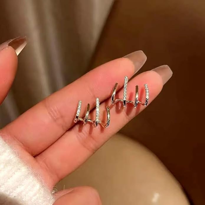 Multi Piercings Illusion Earrings