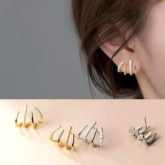 Multi Piercings Illusion Earrings