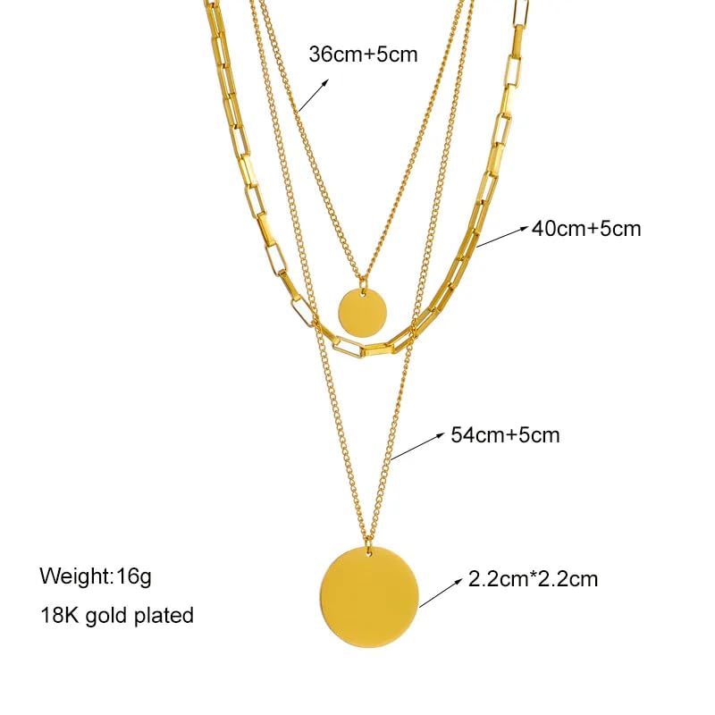 Three Layered Necklace