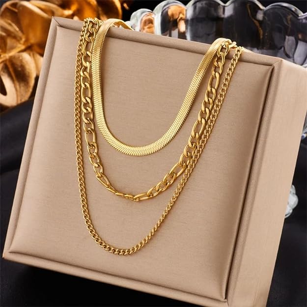 Three Layered Necklace