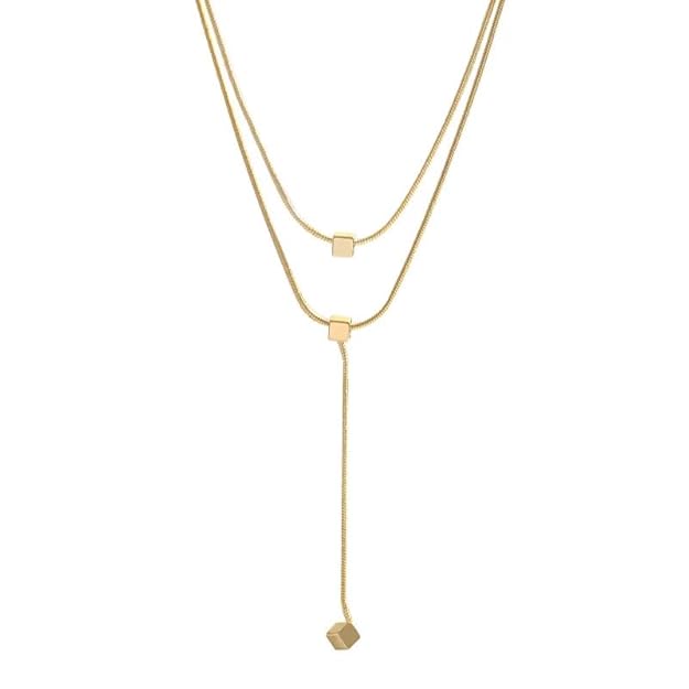 Evelyn Double Layered Choker Necklace