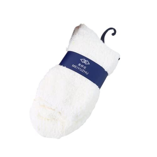 White socks with blue and white labels, elegantly positioned for a clear view.