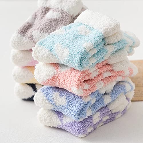 Cute Heart Print Fleece