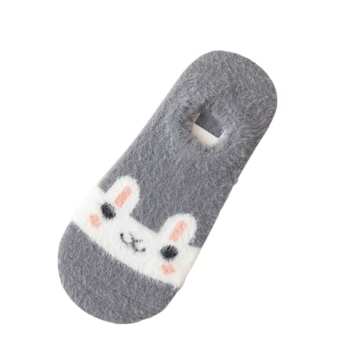 Cute bunny face socks, perfect for adding a playful touch to your outfit and keeping your feet cozy.