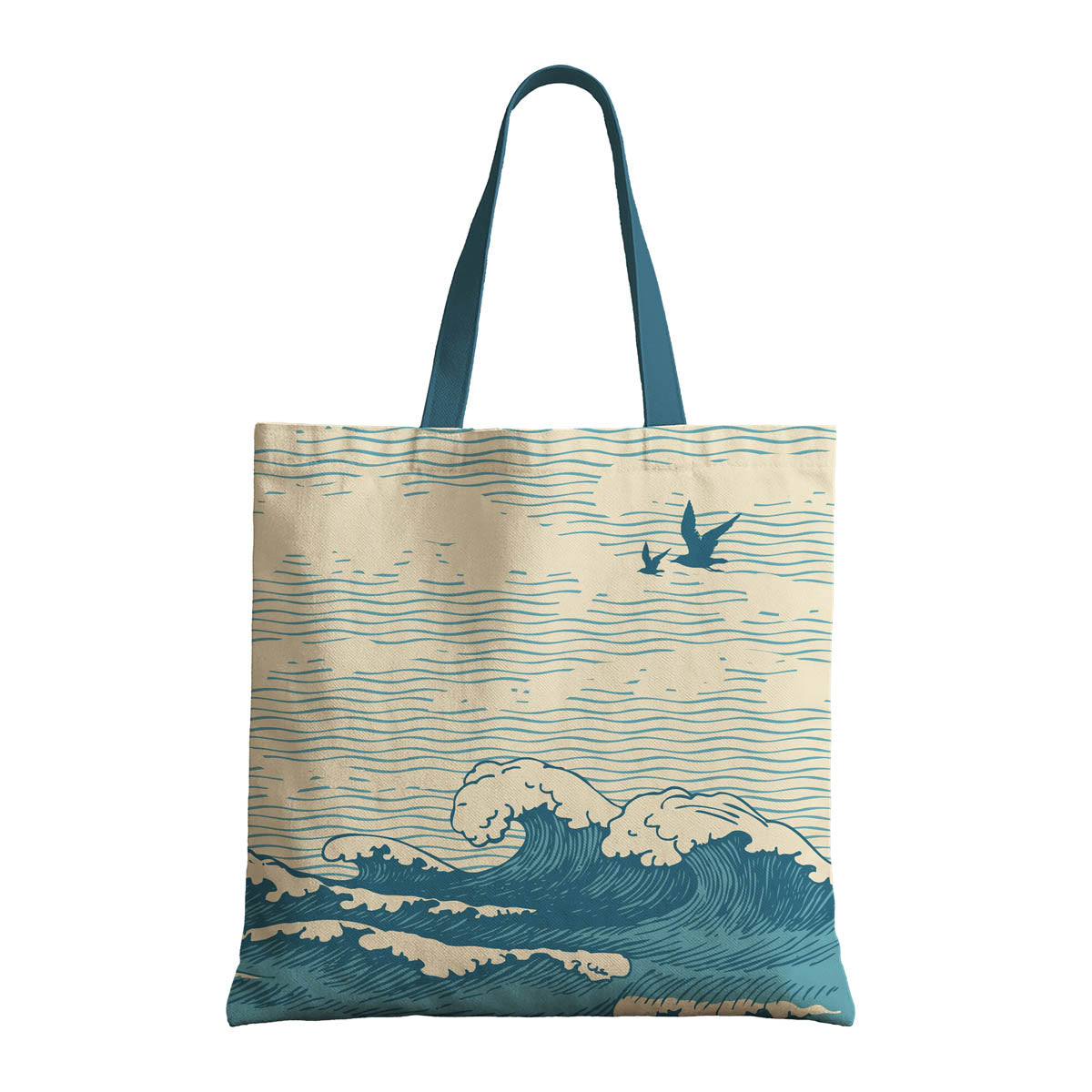 Ocean Theme Tote Bag For Women
