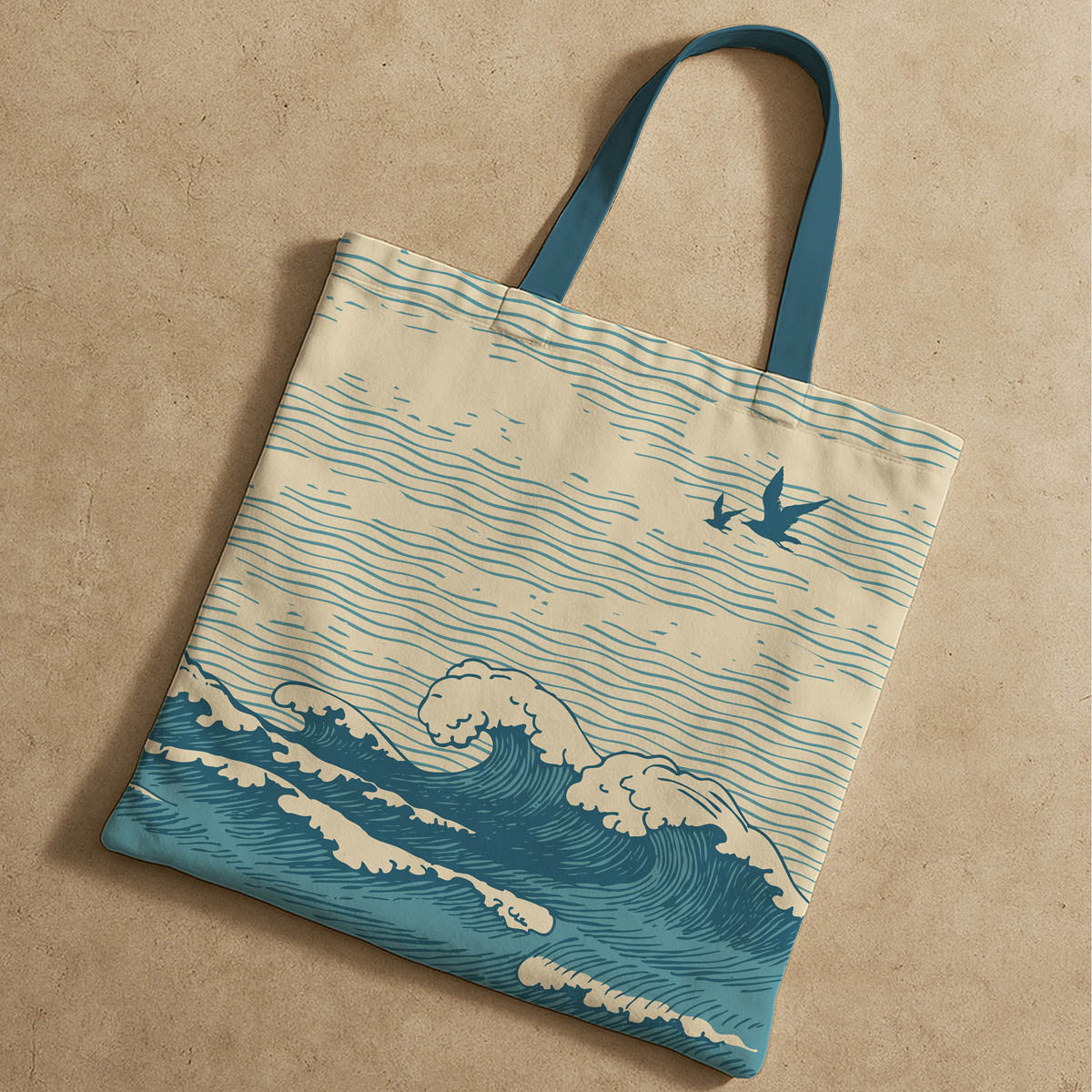 Ocean Theme Tote Bag For Women
