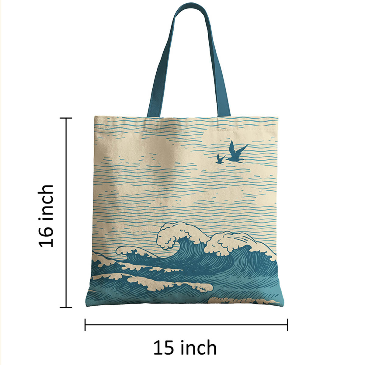 Ocean Theme Tote Bag For Women