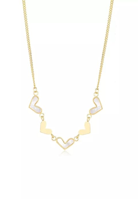 Isabella Shell Heart Necklace