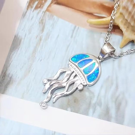 Luna Jellyfish Necklace