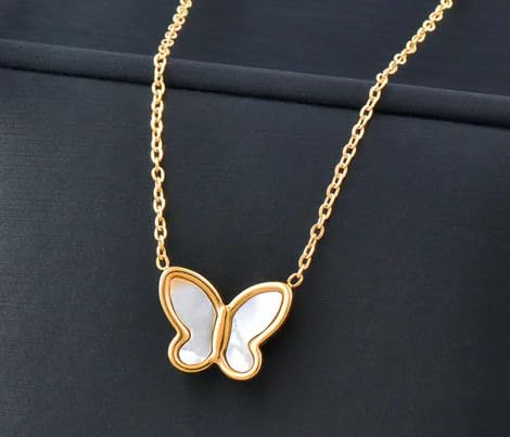 Eva Shell Butterfly Necklace