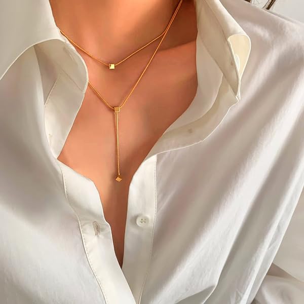 Evelyn Double Layered Choker Necklace