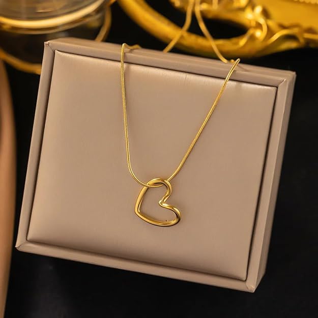 Infinite Love Heart Pendant Necklace