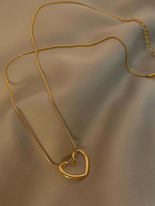 Infinite Love Heart Pendant Necklace