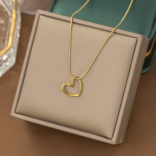 Infinite Love Heart Pendant Necklace