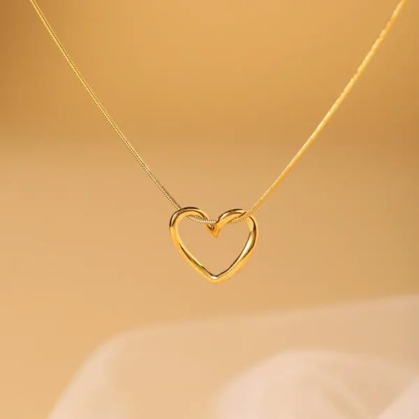 Infinite Love Heart Pendant Necklace