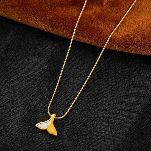 Ariana Mermiad Tail Pendant Necklace