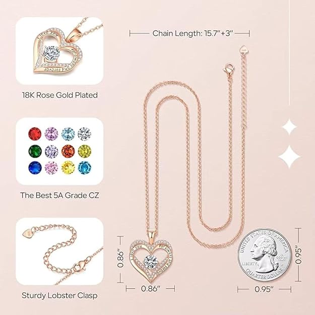 Infinite Love Heart Necklace